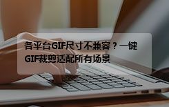 各平台GIF尺寸不兼容？一键GIF裁剪适配所有场景