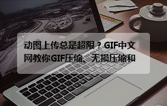 动图上传总是超限？GIF中文网教你GIF压缩、无损压缩和动图缩小