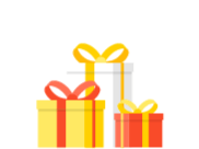 年货节动态礼盒图标春节新年