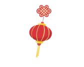 动态灯笼喜庆新年中国结小图标