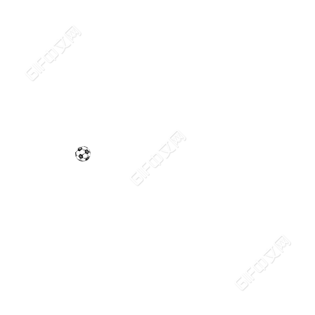 世界杯动态足球分割线