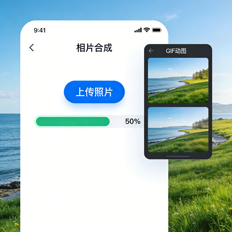 在线相片合成怎么弄？GIF
