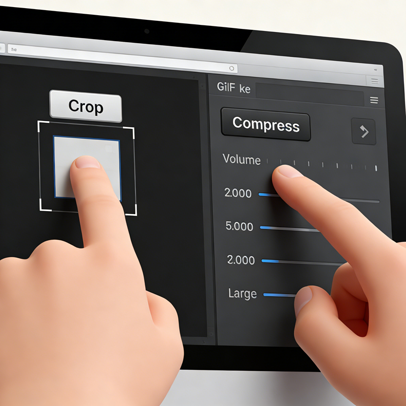 GIF压缩怎么不模糊？高效动图无损优化方案/