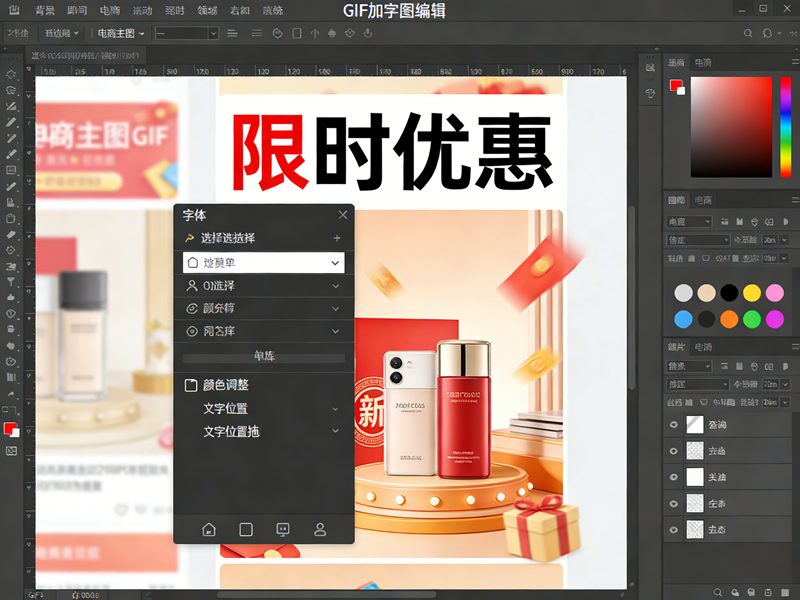 动图制作加字不模糊？高效
