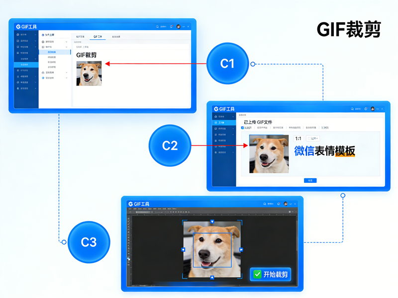 GIF裁剪后画面变形？教你3种精准裁剪动图尺寸的方法/