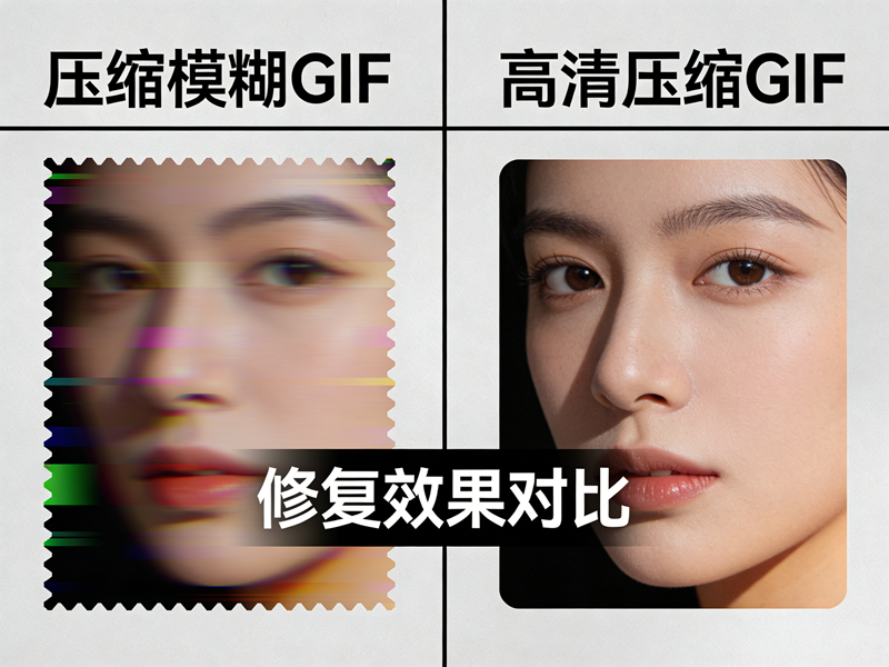 GIF压缩后画质模糊怎么办?零基础也能上手,高清压缩不丢帧 GIF压缩后画质模糊怎么办?零基础也能上手,高清压缩不丢帧/