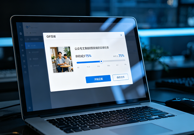 公众号动图体积超标发不出？gif压缩工具精简大小，发布顺畅不闪退/