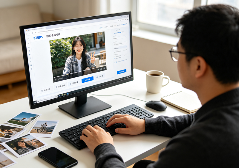 gif图片制作不用PS,在线就能完成动图创作 gif图片制作不用PS,在线就能完成动图创作/